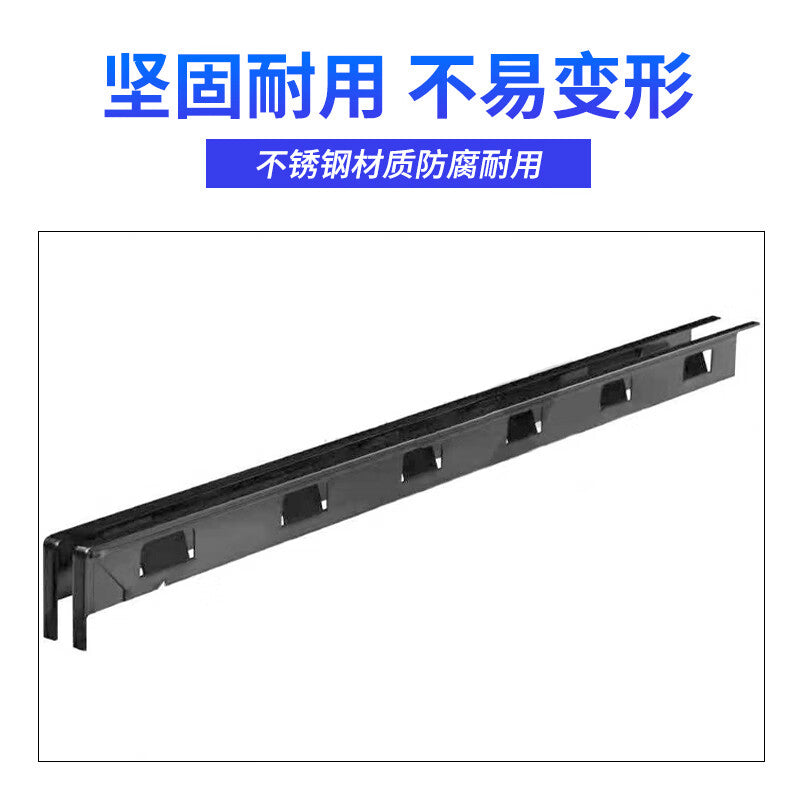 Deqi countertop gap sealing strip, integrated stove joint water-blocking and sealing strip, gap decorative strip, black with 1 cm wide edge (1 pair)
