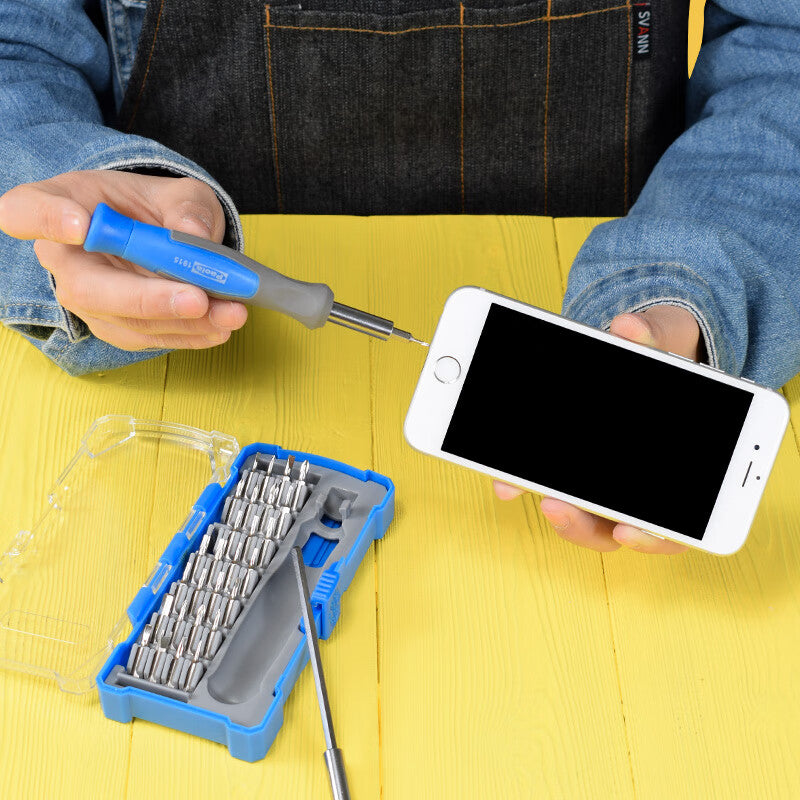 Paola Screwdriver Set - 30 Piece Precision Cross Hexagonal Plum Head Tool for Mobile Repair