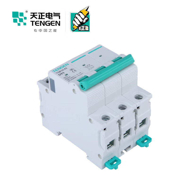 Tianzheng Electric Air Switch TGB1N-63 3P D 63A 6KA 335012800724 Miniature Circuit Breaker