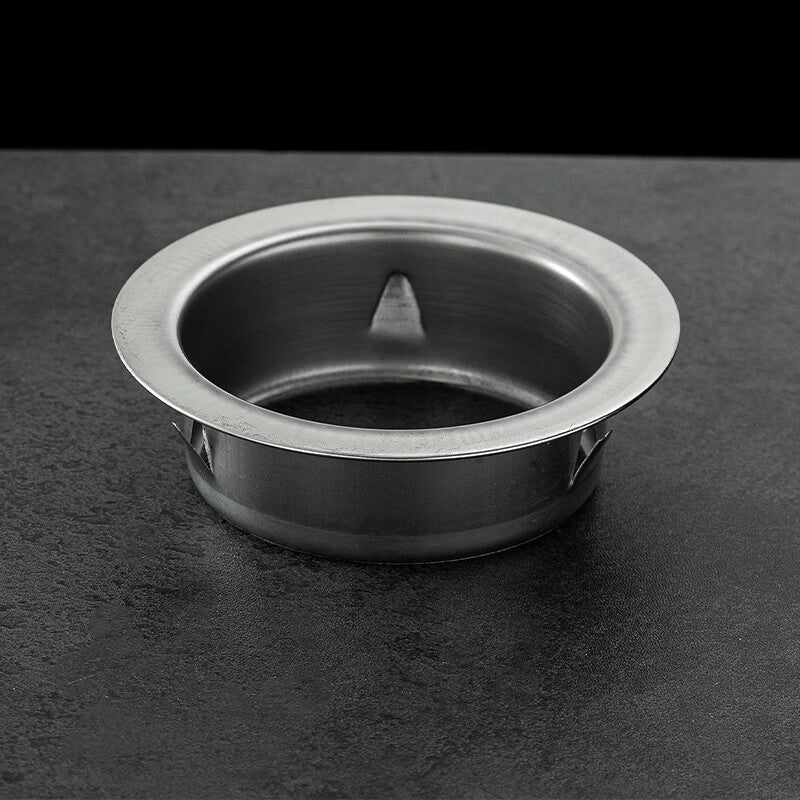 Deqi Stainless Steel Gas Water Heater Protective Cover, Decorative Cover for Gas Water Heater, Through-Wall Hole Sealing Cover Installation Accessories, 70mm