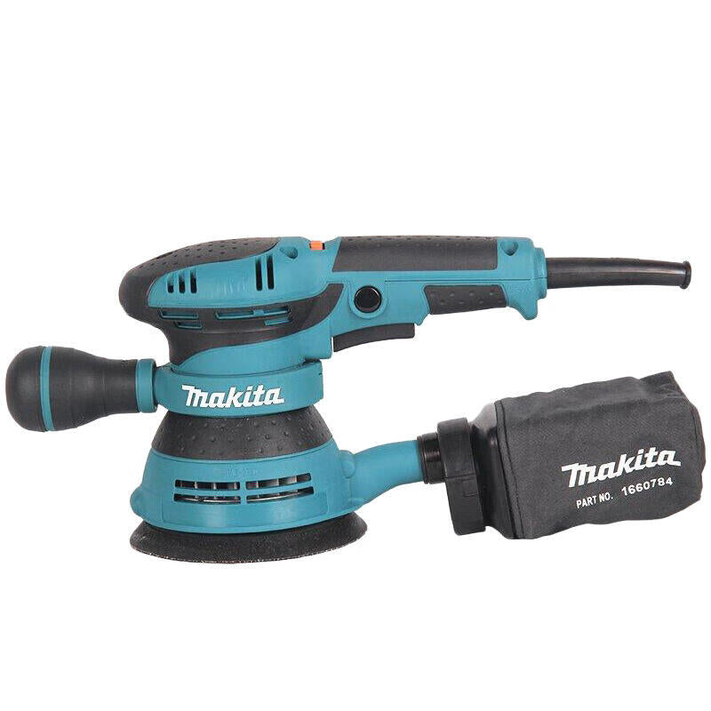 Makita Orbital Sander 125mm, 18V Max, 300 grit, 1200 RPM, BO5041