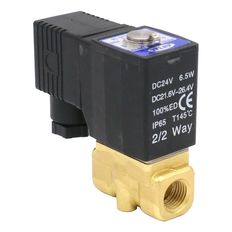 AirTAC Direct-acting fluid control valve, normally open, DIN socket type; 2KW03008B