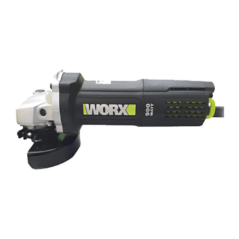 WORX angle grinder 900W 100MM side switch