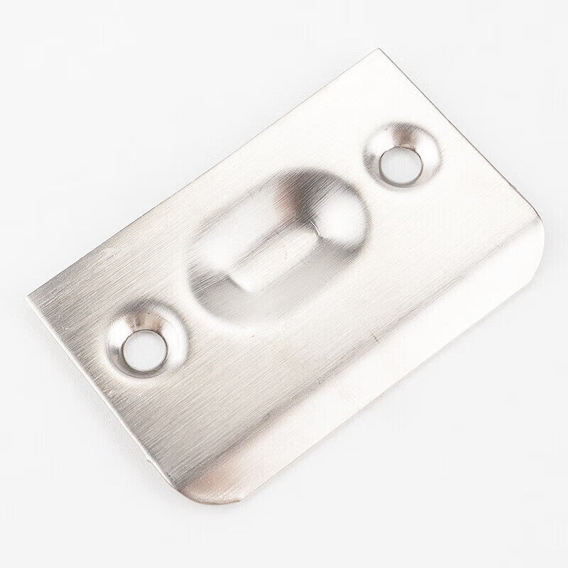 Winstan WSX183 Adjustable door catch with concealed spring for wooden doors and KTV room doors. Includes screws. Made of brushed steel.