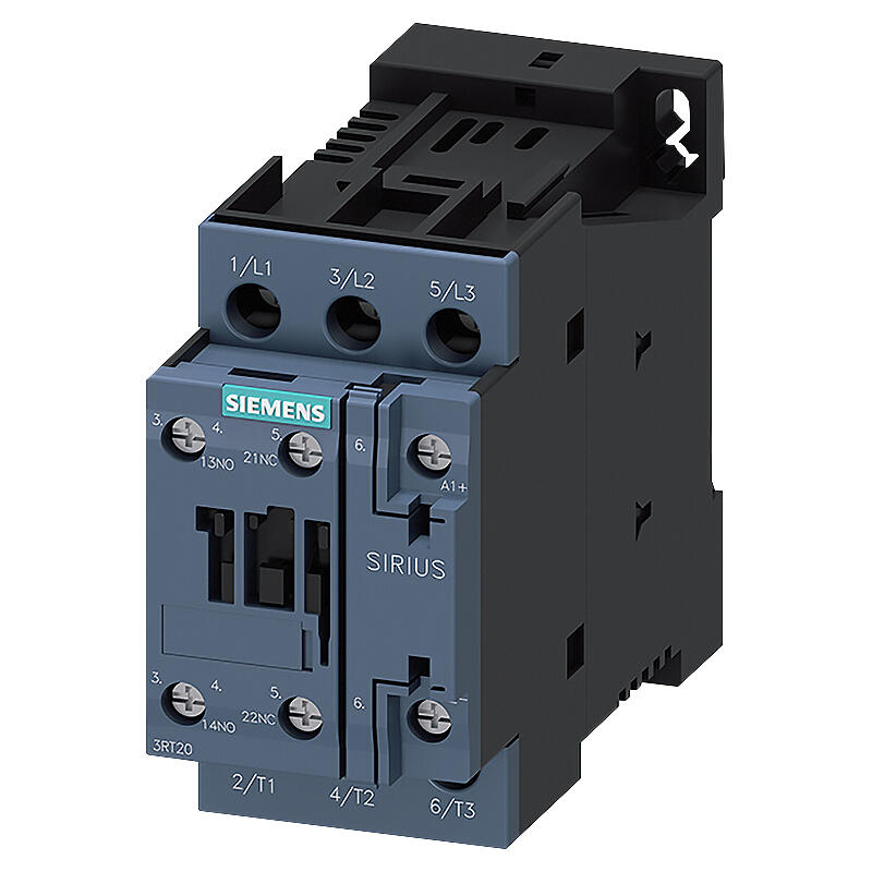 Siemens 3RT20261BB40 Power Contactor, 25A, 24VDC, 3 Poles