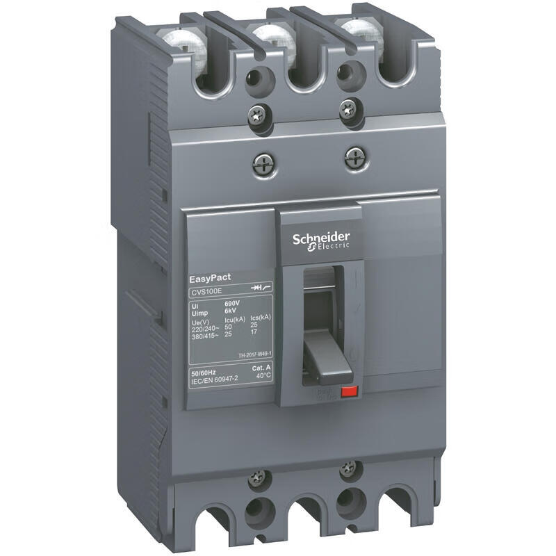 Schneider Electric CVS100E TM60D 3P3D Molded Case Circuit Breaker