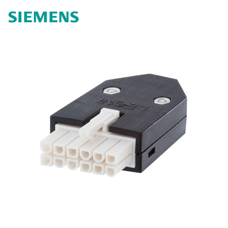 Siemens 2500S/R incremental encoder cable connector (motor side, excluding cable, for 0.05~1kW motor); 6FX2003-0SL12