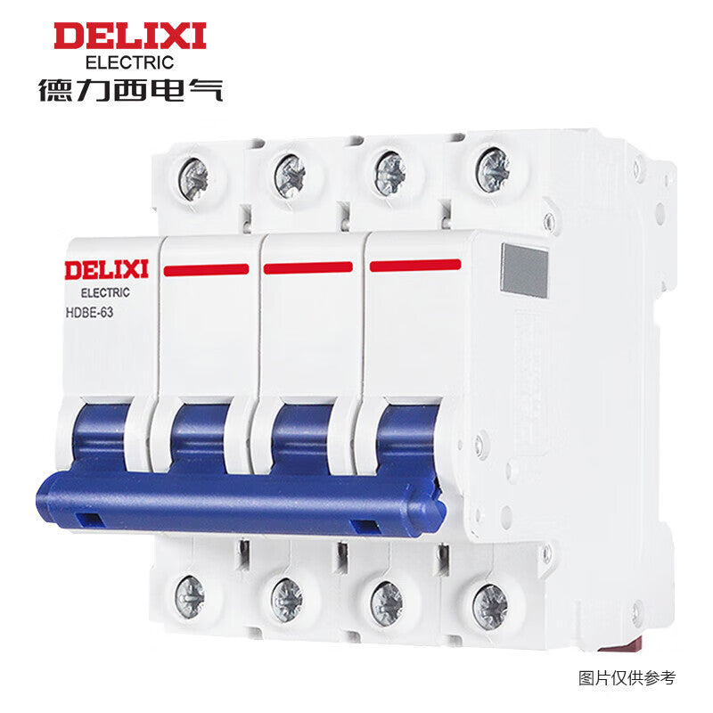 Delixi HDBE-63 3P+ND 25A 6KA 400VAC HDBE636D25 miniature circuit breaker (C)