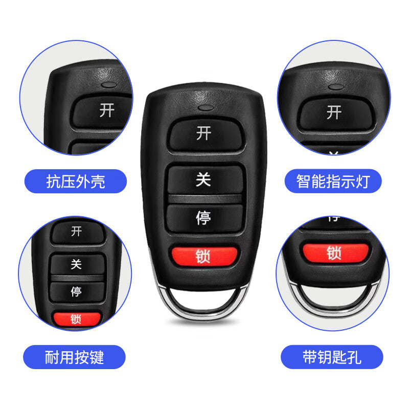 DLTXCN Electric Rolling Shutter Door Remote Control Garage Door Controller 433 Frequency External Rolling Shutter Door Motor Remote Control Model C Ready in Stock