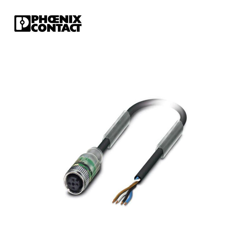 Phoenix sensor/actuator cable; SAC-4P- 5,0-PVC/M12FS-2L