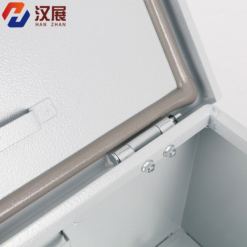 Hanzhanjiye distribution box cold rolled steel control box electric control box open mounted switch box waterproof electric box [horizontal] 900*700*200