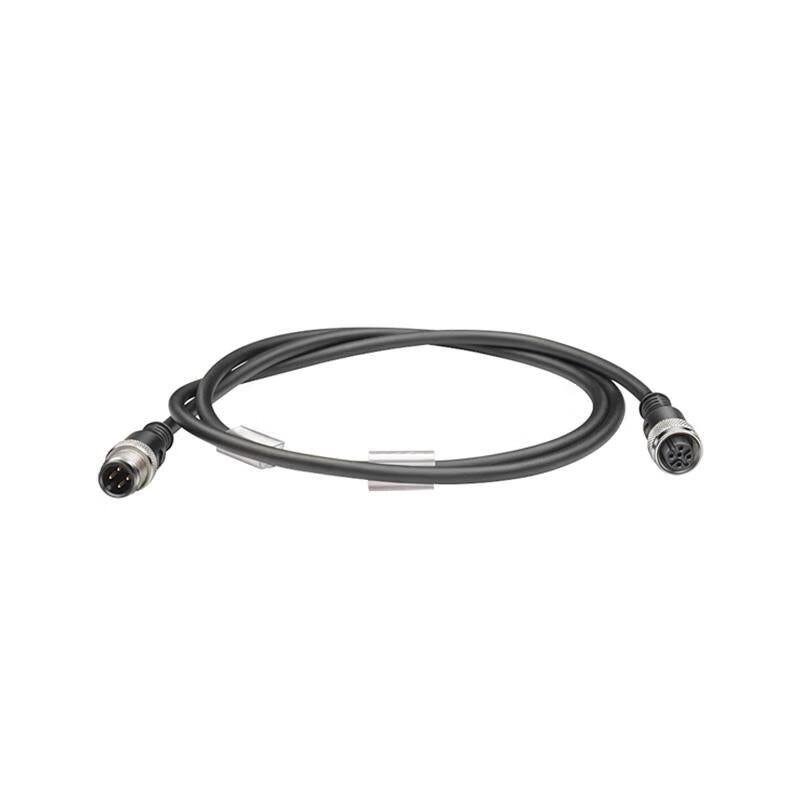 Siemens control line, prefabricated M12 straight cable socket M12 straight plug 1.5m wire 3x0.34mm2A coding polyurethane sheath black; 3RK19024PB153AA0