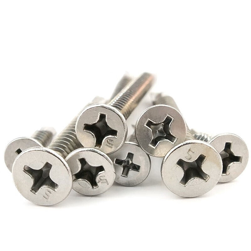 Zhongyuan Special Steel Stainless Steel Phillips Head Self-Drilling Screws, Countersunk Phillips Head Dovetail Self-Tapping Screws, 4.2*38, One Price.