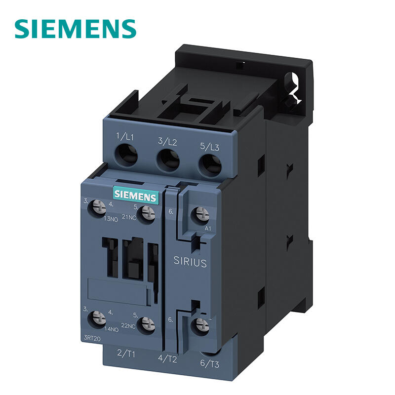 Siemens 3RT20251AU20 Power Contactor, 17A, 7.5kW, 1NO+1NC
