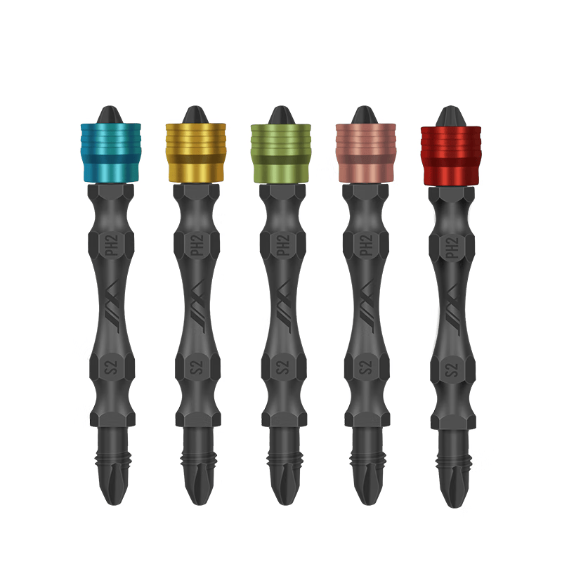 Jimmy Home JM-G33105 Screwdriver Bit Set, Positioning Bits, S2 Material, 5-Piece Set
