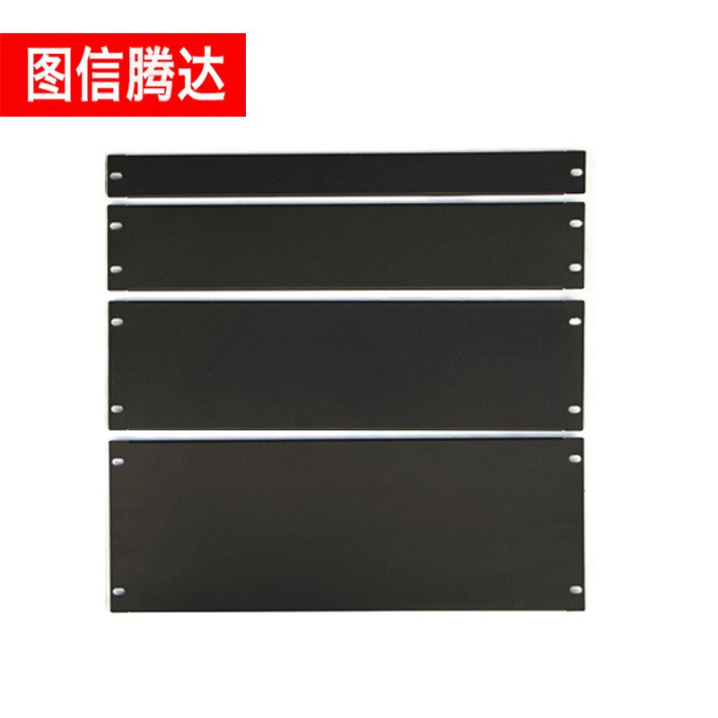Tuxin Tenda 19-inch network server cabinet baffle filler cabinet accessories charging board thickened new blind plate 3U ordinary model