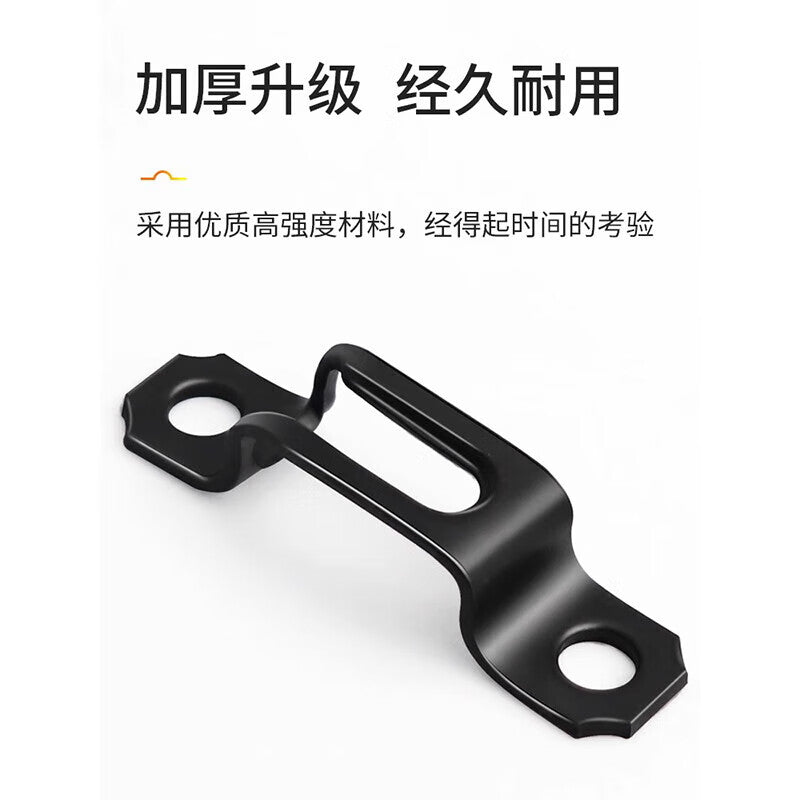 Panggu Precision 2-in-1 Connector for Wardrobe Doors and Cabinets, Wooden Board Splicing and Fixing Fasteners, Semi-through Fasteners [100 sets]