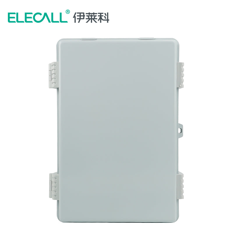 ELECALL 10A Waterproof Socket Distribution Box with Transparent Cover