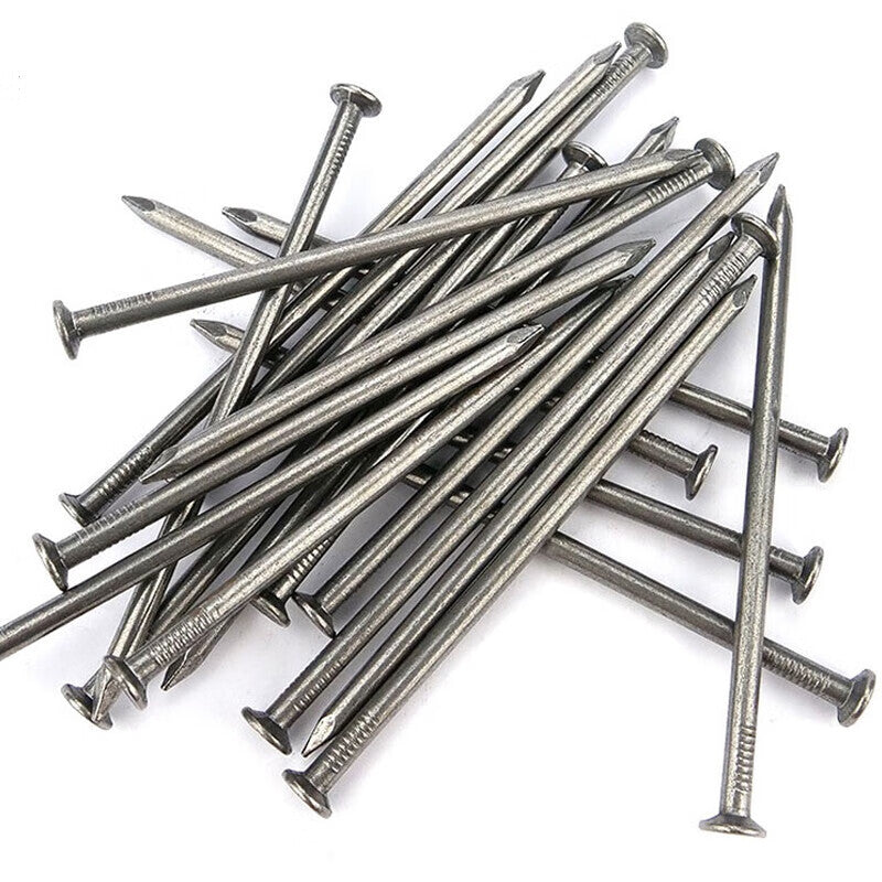 Shuoda Jianlian Woodworking Nails, Special Construction Site Nails, Round Steel Nails, 80mm (1KG/bag)