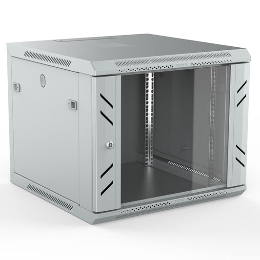 Totem W2.6609 Wall-Mounted 19-Inch Network Cabinet 9U White