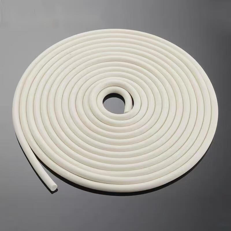 Qizhou Silicone Foam Round Strips, Silicone Sealing Strips, Sponge Strips, 2.5mm [100 meters per pack]