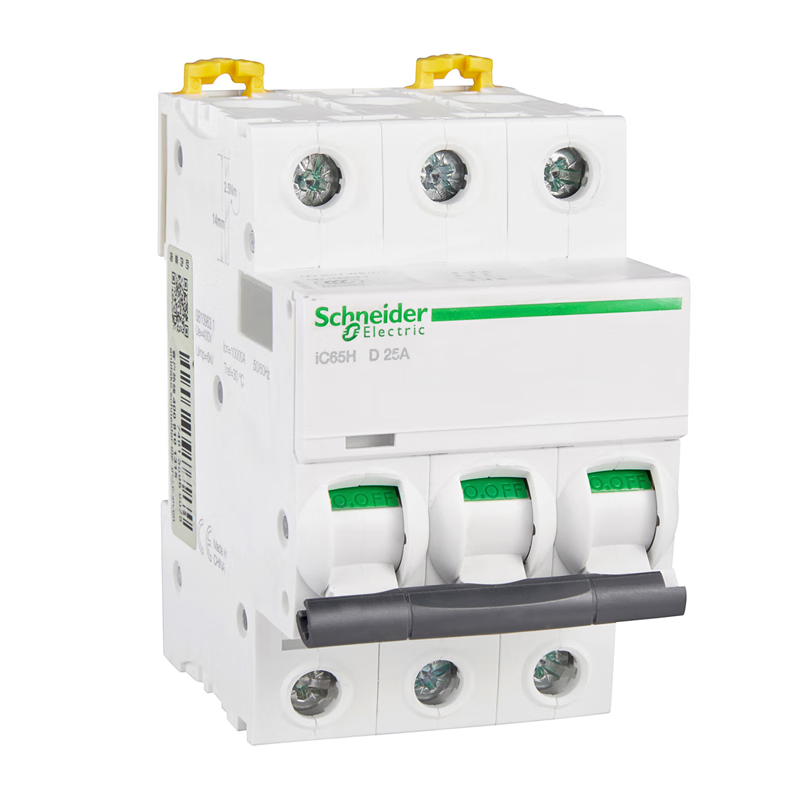 Schneider Electric 3P D25A iC65H Miniature Circuit Breaker
