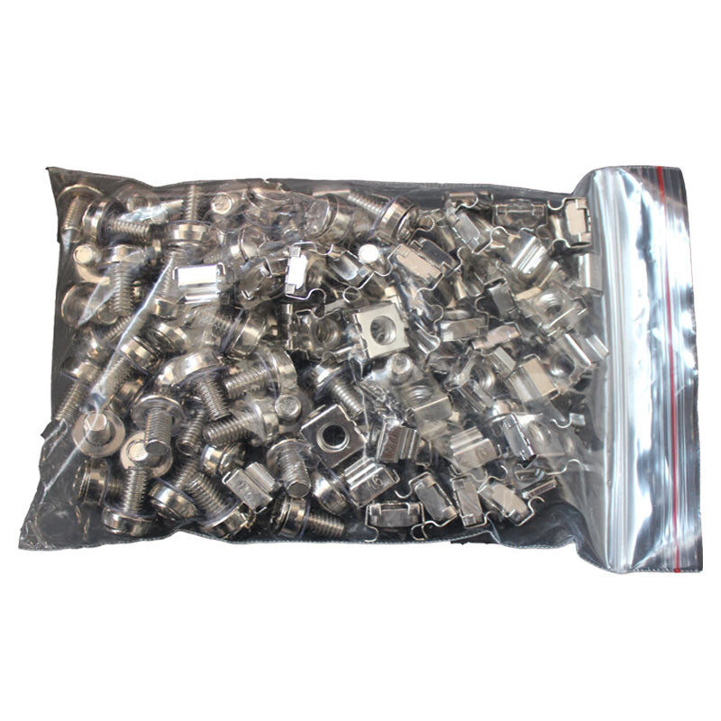 Vertical and horizontal cabinet cabinet cross screw M6 network server cabinet screw tray screw nut 30 sets