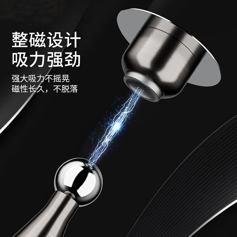 Murata Inafu door catcher, no drilling required, anti-collision door stopper, powerful magnetic door stopper, bathroom ceiling door back wall catcher, floor catcher, stainless steel door catcher.