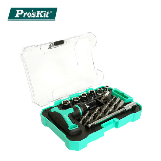 Baogong Ratchet Set 18-in-1 T-Handle Mini