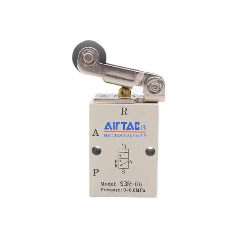 AirTAC Roller Lever Mechanical Valve (1/8); S3R06