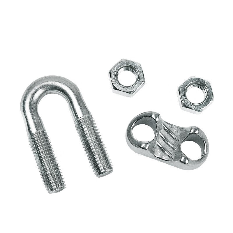 Shanhe Products 304 Stainless Steel U-Shaped Wire Rope Clamp Lock M8