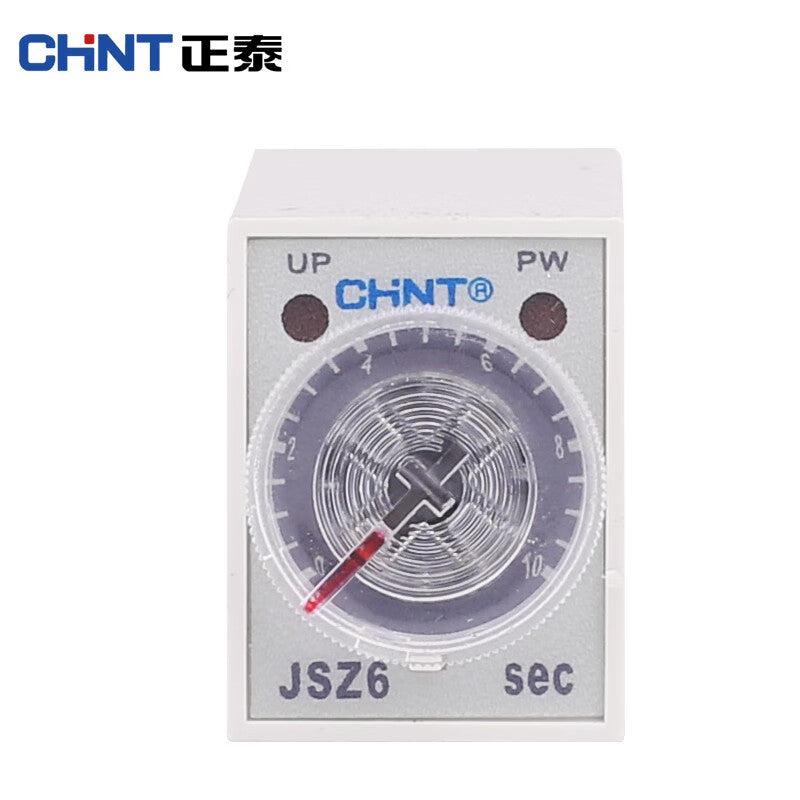 Chint (CHNT) JSZ6-4-5s-DC24V power-on delay time relay AC DC voltage