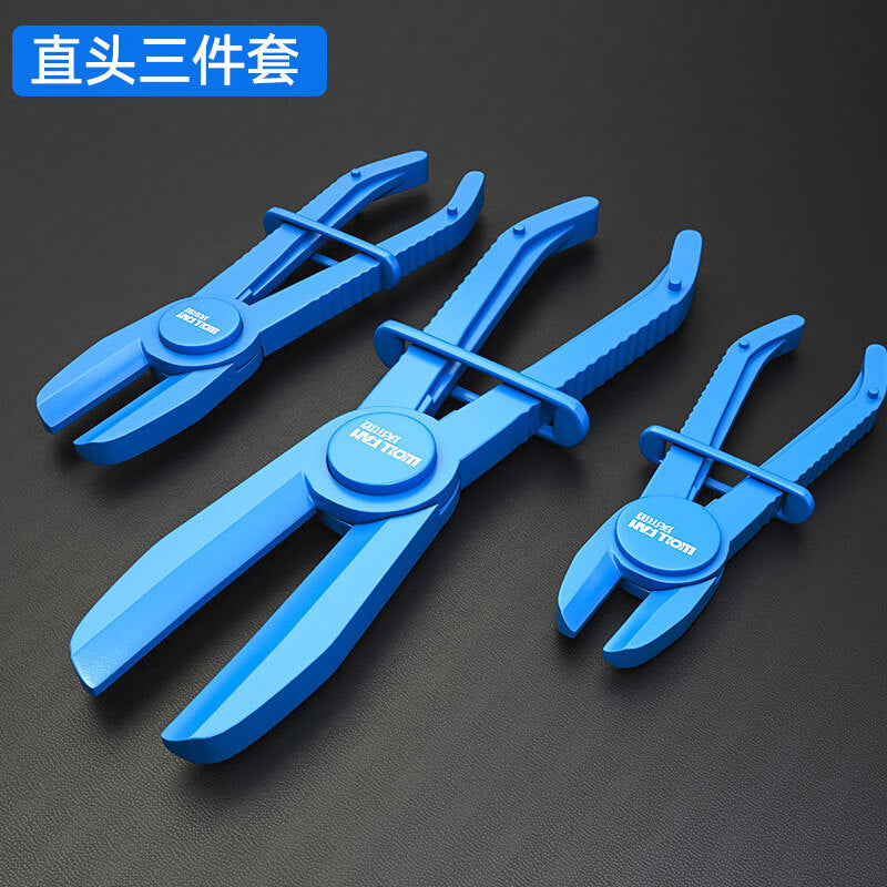 Volvan Automotive Oil Pipe Clamp Tools Automotive Oil Pipe Sealing Pliers Plastic Pliers Oil Pipe Cut-off Pliers Automotive Oil Pipe Clamps