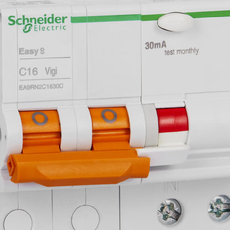 Schneider Electric EA9R 2P Circuit Breaker C16A/30mA Class A