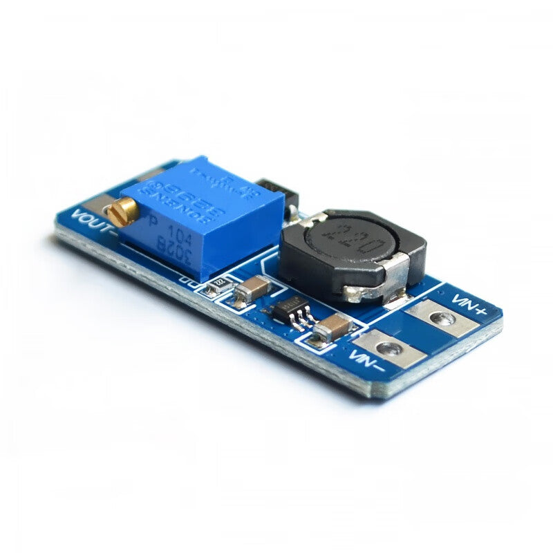 Ouhuayuan MT3608 DC-DC Boost Module 2A Boost Board, 2-24V to 5/9/12/-28V Adjustable Power Supply Module