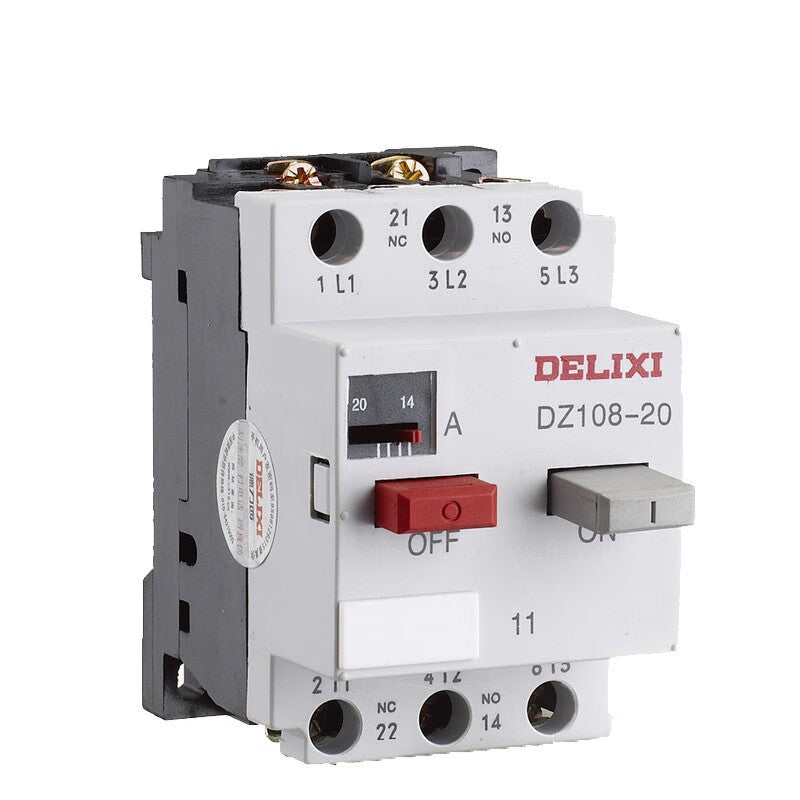 Delixi motor circuit breaker DZ108-20/10 1A; DZ10820110