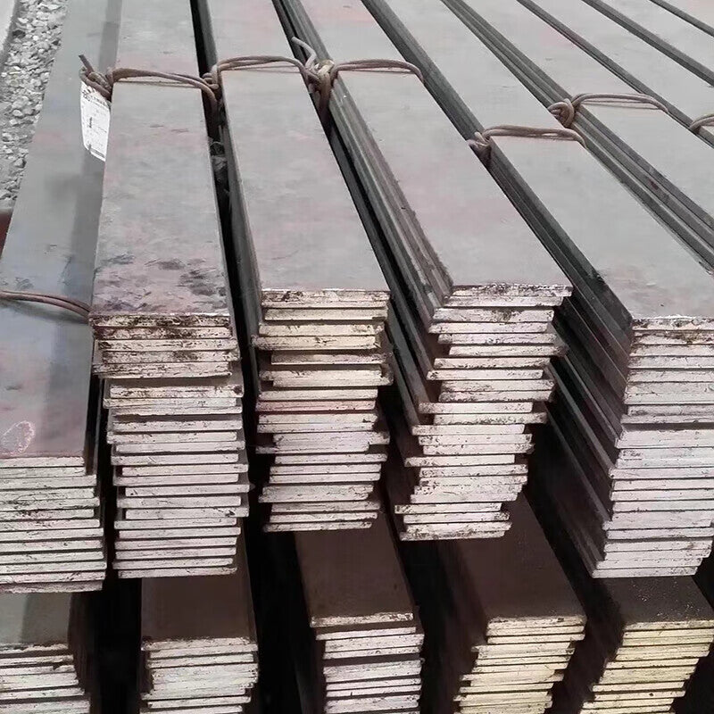 Steel Precast Products, Black Flat Iron, Steel Plate Slitting, Flat Steel, Flat Iron, Price per Meter, 50mm Width * 4mm Thickness, Iron Strip, Conductive Grounding Electrode