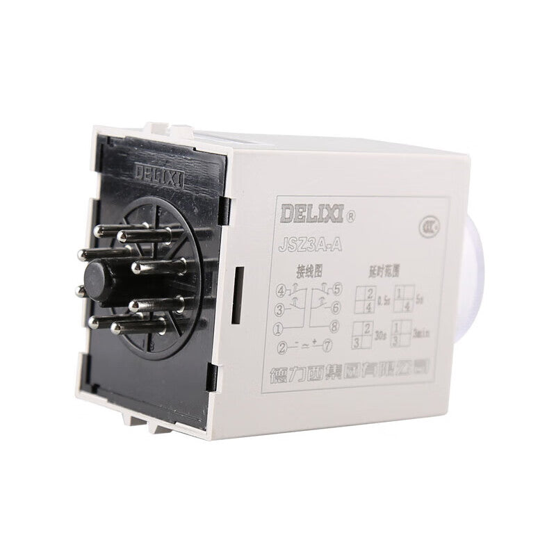 Delixi Electrical electronic time relay JSZ3A-B 1S/10S/60S/6M AC220V JSZ3AB220