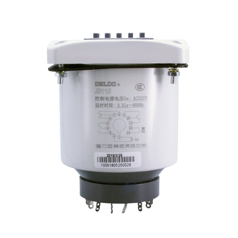 Delixi Electric Digital Display Time Relay JS11S AC220V