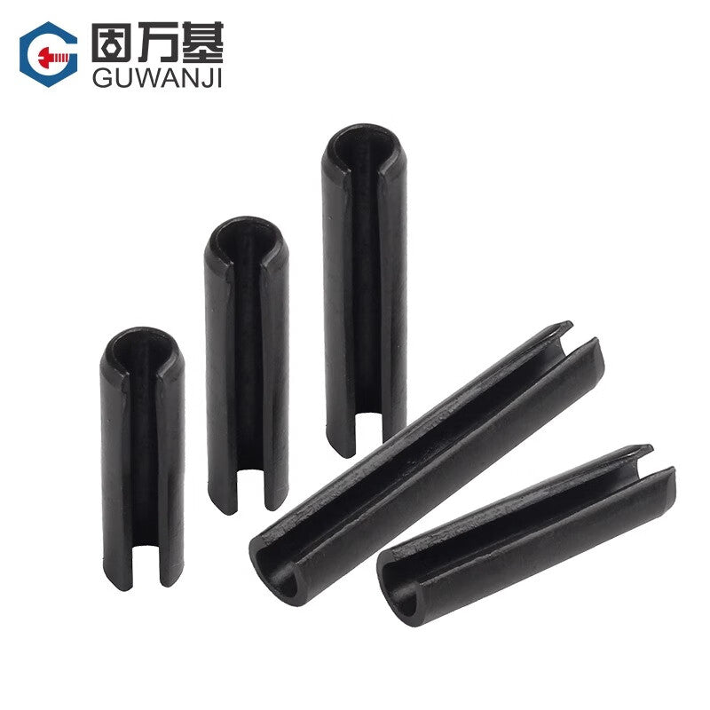 GUWANJI Flexible Cylindrical Pins GB/T 879 Carbon Steel Flexible Pins, Spring Pins, Hollow Pins, Locating Pins, Shaft Pins, Dowel Pins M5x40 [50 pieces/pack]