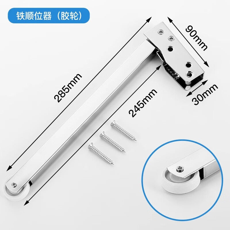 Thousand-speed wheel fire door sequencer, door closer, spring door closer, iron sequencer (rubber wheel)