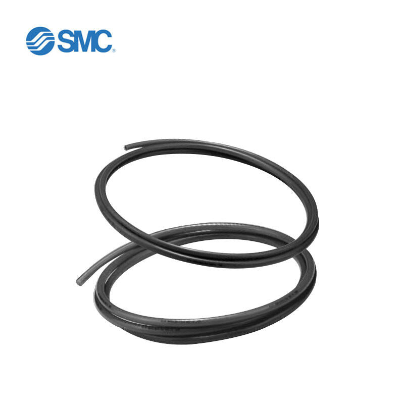 SMC high pressure hard polyurethane tube (black), 20 meters/roll; TUH0604B-20