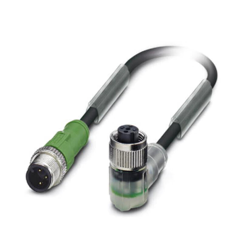 Phoenix sensor/actuator cable; SAC-3P-M12MS/ 0,3-PUR/M12FR-2L