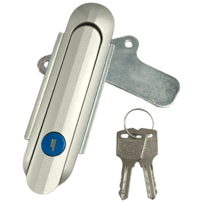 Pangu Precision Industry Box Locks, Electrical Cabinet Door Locks, Distribution Box Locks AB402-1 Zinc Alloy with Large Plates
