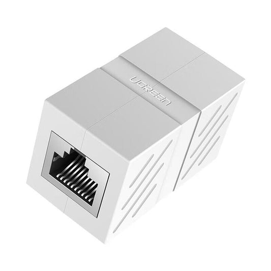 UGREEN Network straight-through connector Single pack: Aluminum foil bag packaging 5-10 pcs: Color box packaging White single pack; 20311