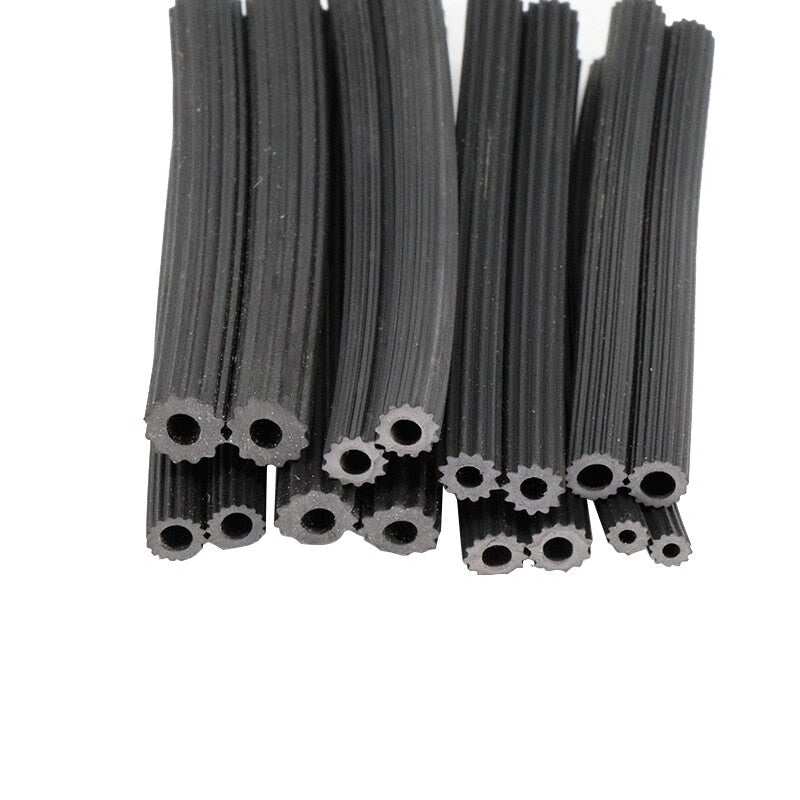 Bingyu window and screen sealing strip, door and window rubber sealing strip, soundproof and windproof rubber strip, fixing round strip, diameter 5mm (50 meters) BYT-545