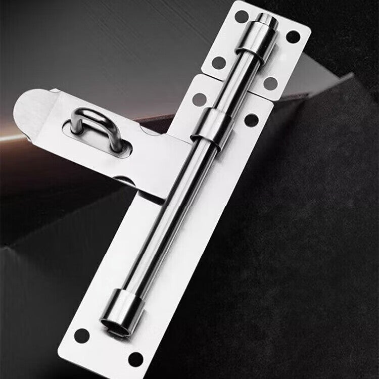 Deyu Crafts Stainless Steel Door Bolt Anti-theft Door Latch - One Price - 16-inch Silver