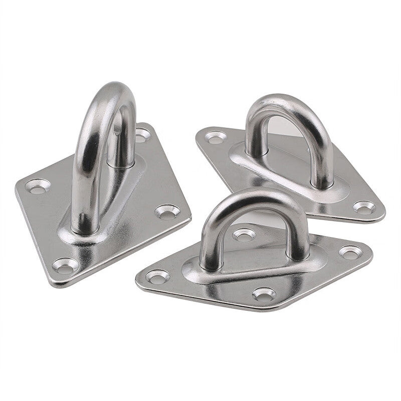 Deqi 304 Stainless Steel Hooks, U-shaped Fixing Hooks, Ceiling Fan Base Heavy Object Hooks, Diamond M5