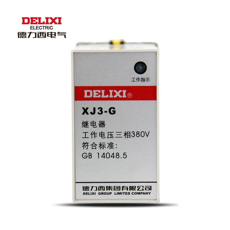 Delixi Electric phase failure and phase sequence protection relay; XJ3-G AC380V