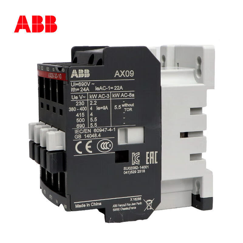 ABB AX09-30-10-81 24V Universal Contactor 50/60Hz